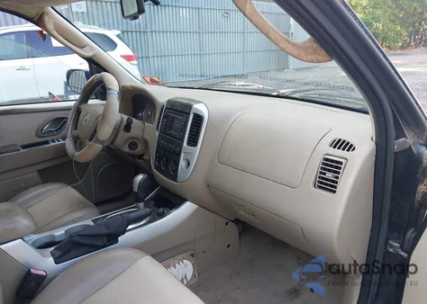 2007 Mercury Mariner Hybrid Hev from USA, damaged, VIN 4M2CU39H77KJ16087